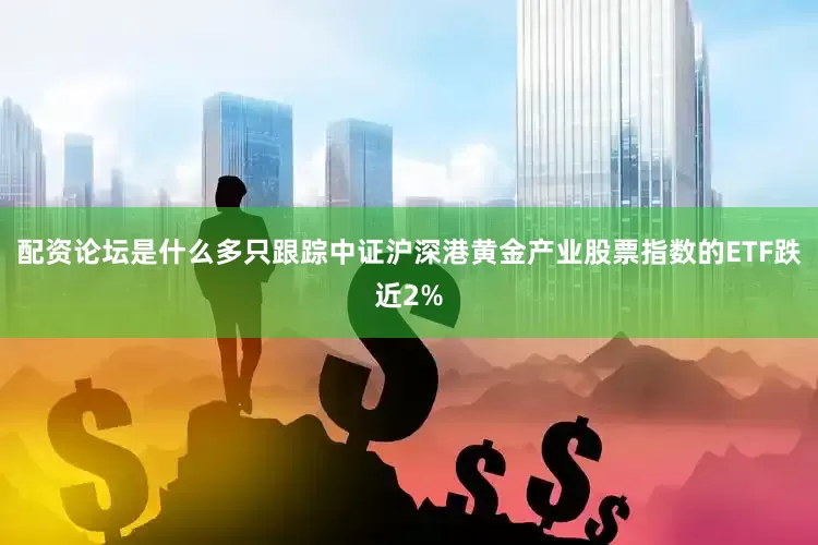 配资论坛是什么多只跟踪中证沪深港黄金产业股票指数的ETF跌近2%