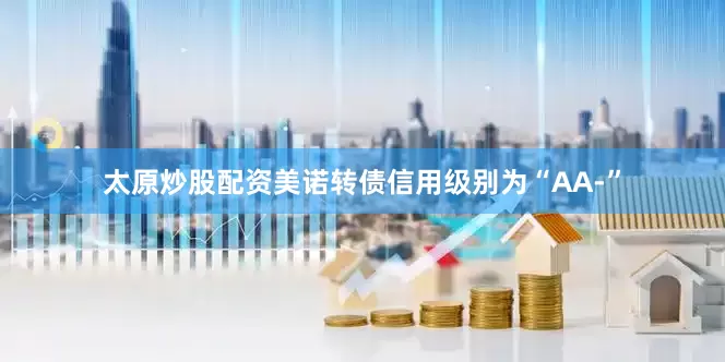 太原炒股配资美诺转债信用级别为“AA-”